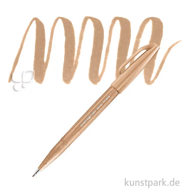 Artikelbild 1 des Artikels “Pentel Arts Brush Sign Pen Einzelstift | Beige“
