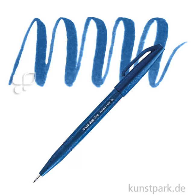 Artikelbild 1 des Artikels “Pentel Arts Brush Sign Pen Einzelstift | Dunkelblau“