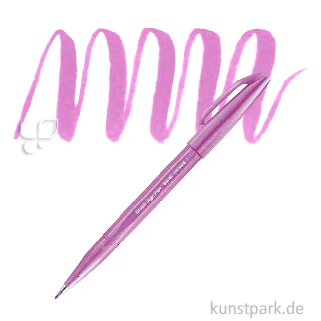 Artikelbild 1 des Artikels “Pentel Arts Brush Sign Pen Einzelstift | Pastell Flieder“