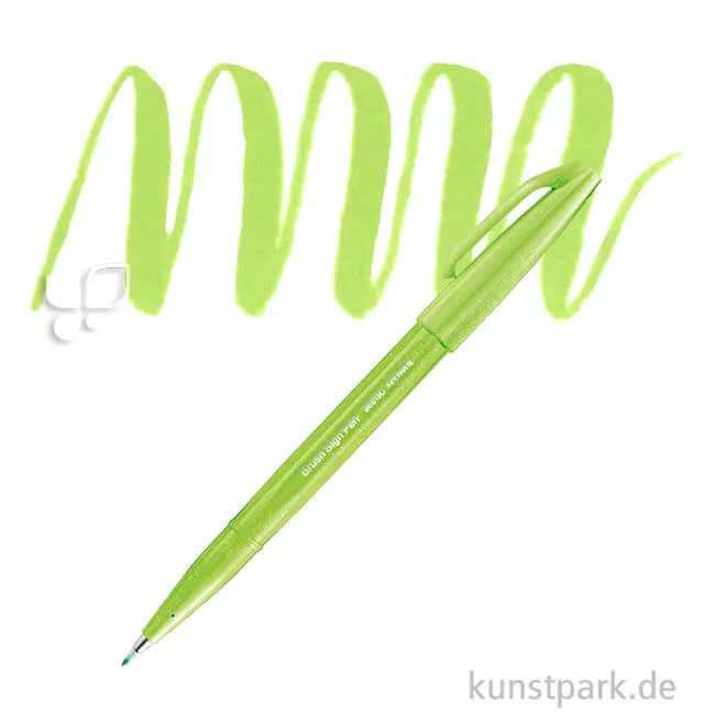 Artikelbild 1 des Artikels “Pentel Arts Brush Sign Pen Einzelstift | Pastell Grün“