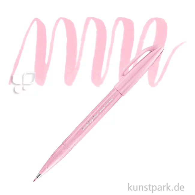 Artikelbild 1 des Artikels “Pentel Arts Brush Sign Pen Einzelstift | Pastell Rosa“