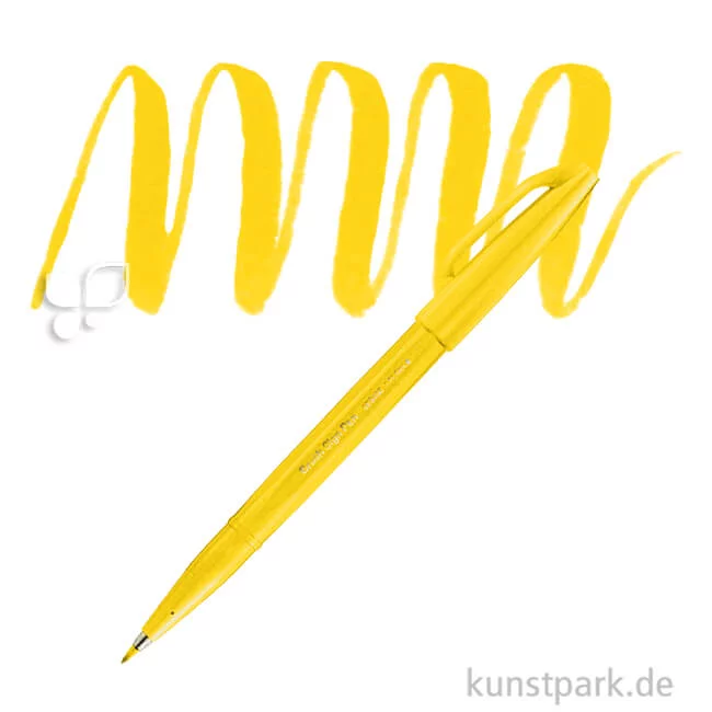 Artikelbild 1 des Artikels “Pentel Arts Brush Sign Pen Einzelstift | Gelb“