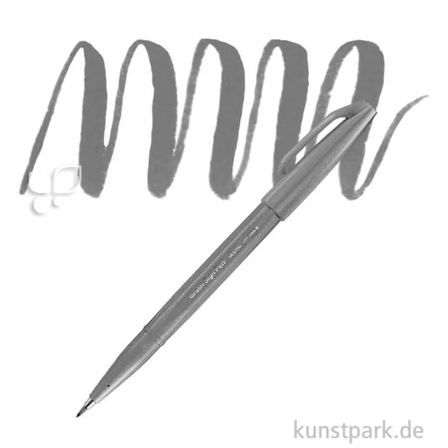 Artikelbild 1 des Artikels “Pentel Arts Brush Sign Pen Einzelstift | Grau“