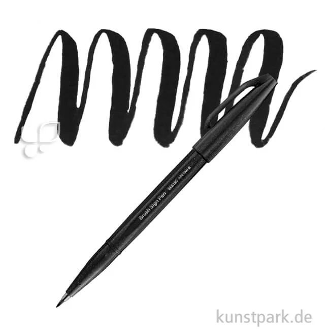 Artikelbild 1 des Artikels “Pentel Arts Brush Sign Pen Einzelstift | Schwarz“