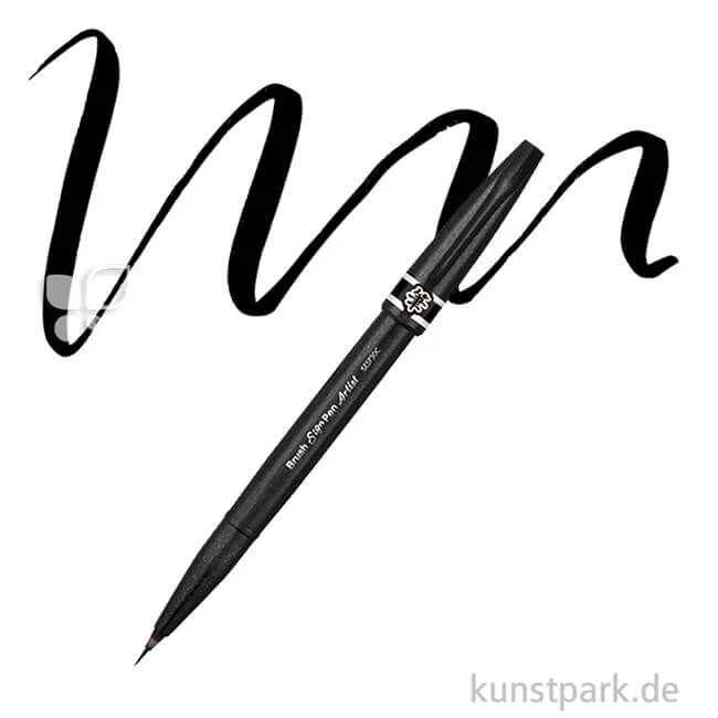 Artikelbild 1 des Artikels “Pentel Brush Sign Pen Artist Einzelstift | Schwarz“