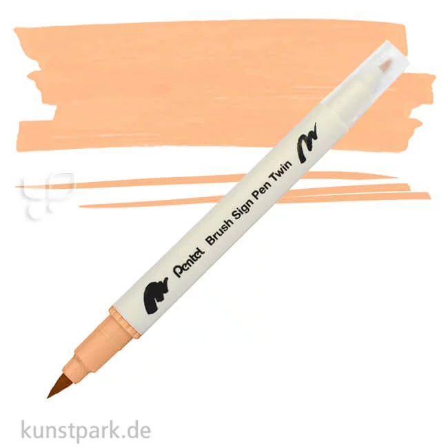 Artikelbild 1 des Artikels “Pentel Brush Sign Pen Twin Stift | T116E“