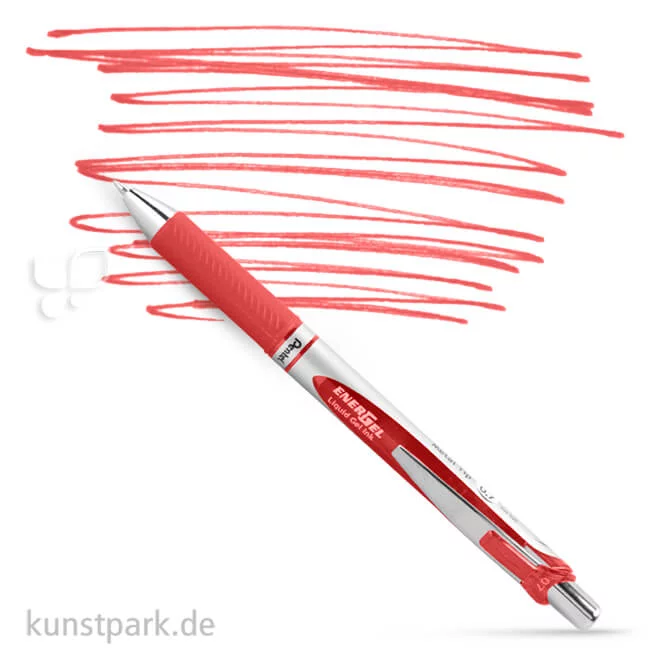 Artikelbild 1 des Artikels “Pentel EnerGel Geltintenroller 0,7 0,35 mm | Rot“