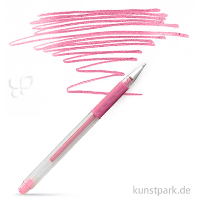 Artikelbild 1 des Artikels “Pentel Hybrid Gel Grip Metallic 0,4 mm | Metallic-Pink“