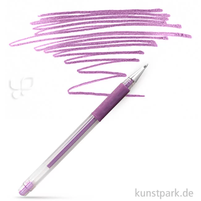 Artikelbild 1 des Artikels “Pentel Hybrid Gel Grip Metallic 0,4 mm | Metallic-Violett“
