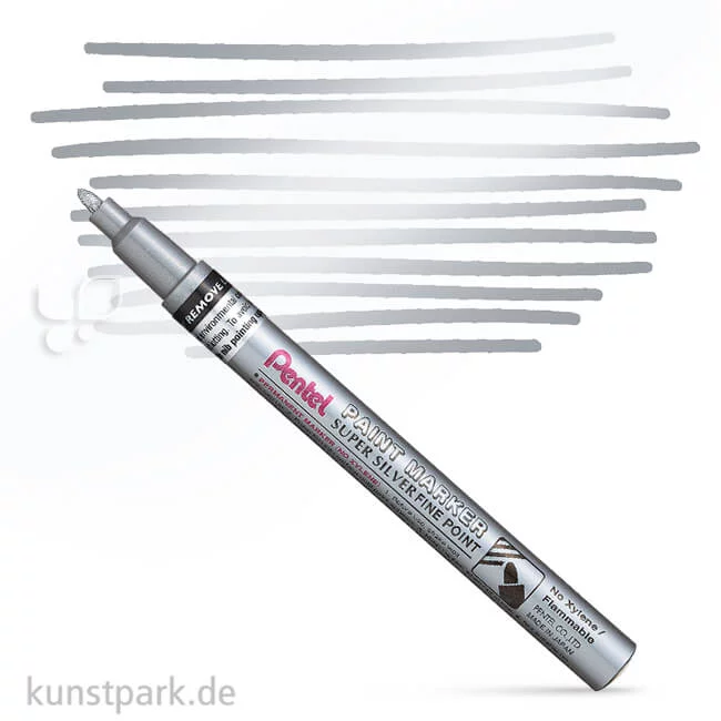 Artikelbild 1 des Artikels “Pentel Paint Marker 1,5 mm | Silber“