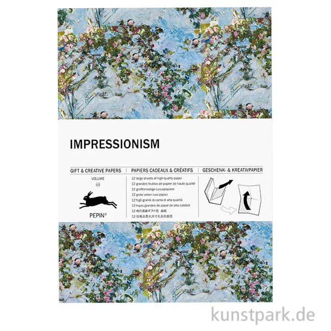 Artikelbild 1 des Artikels “PEPIN Kreativpapier Buch - Impressionism “
