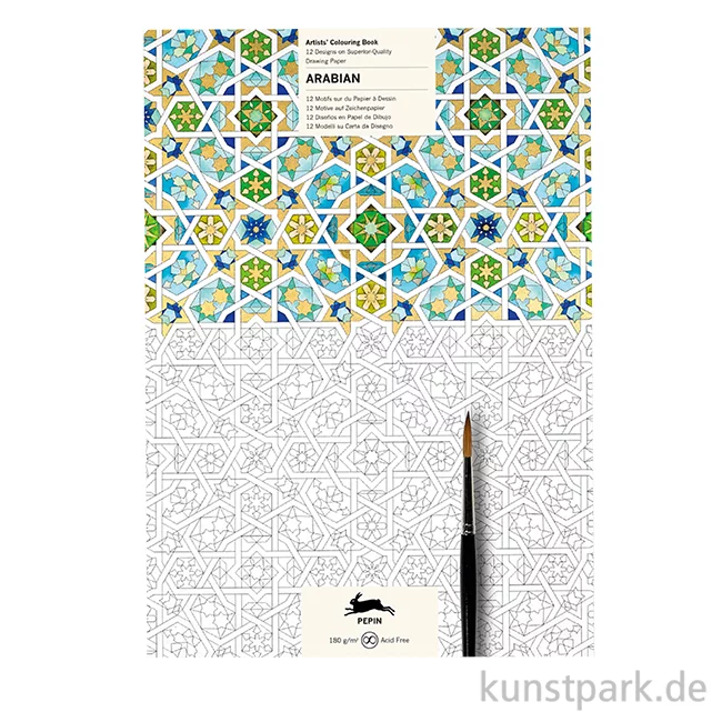 Artikelbild 1 des Artikels “PEPIN Künstler Malbuch - Arabian Designs “