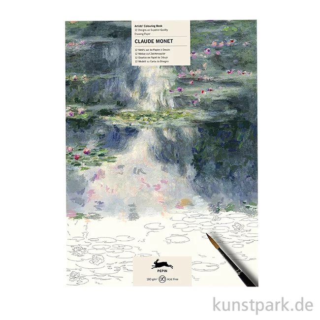 Artikelbild 1 des Artikels “PEPIN Künstler Malbuch - Claude Monet “