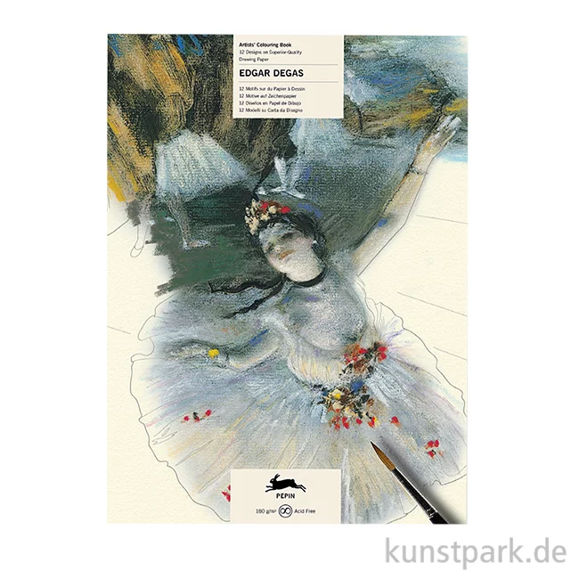 Artikelbild 1 des Artikels “PEPIN Künstler Malbuch - Edgar Degas “