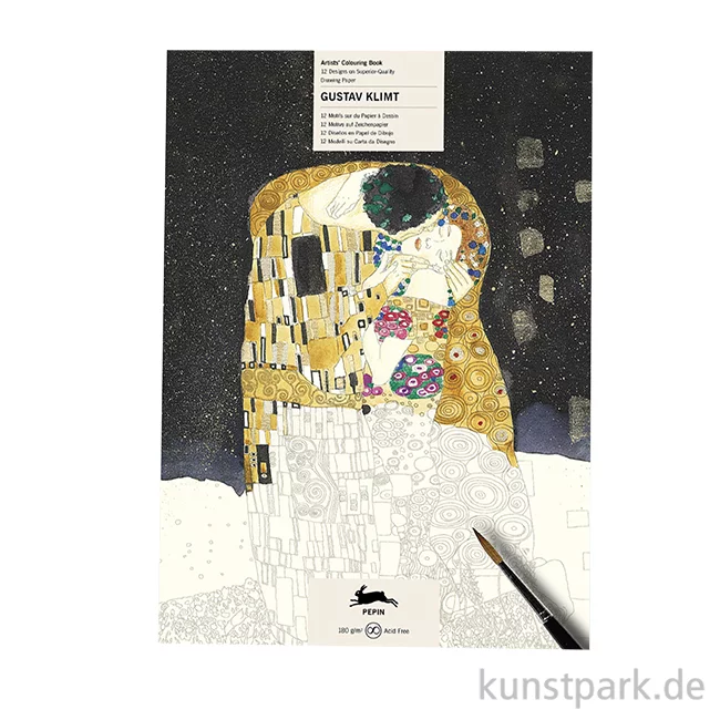 Artikelbild 1 des Artikels “PEPIN Künstler Malbuch - Gustav Klimt “