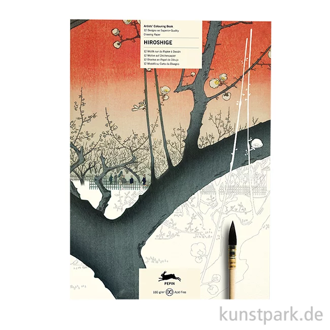Artikelbild 1 des Artikels “PEPIN Künstler Malbuch - Hiroshige “