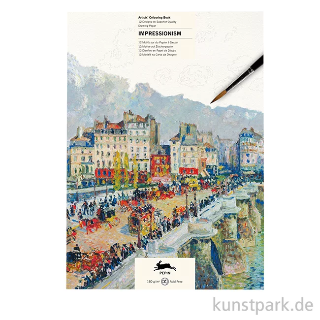 Artikelbild 1 des Artikels “PEPIN Künstler Malbuch - Impressionism “