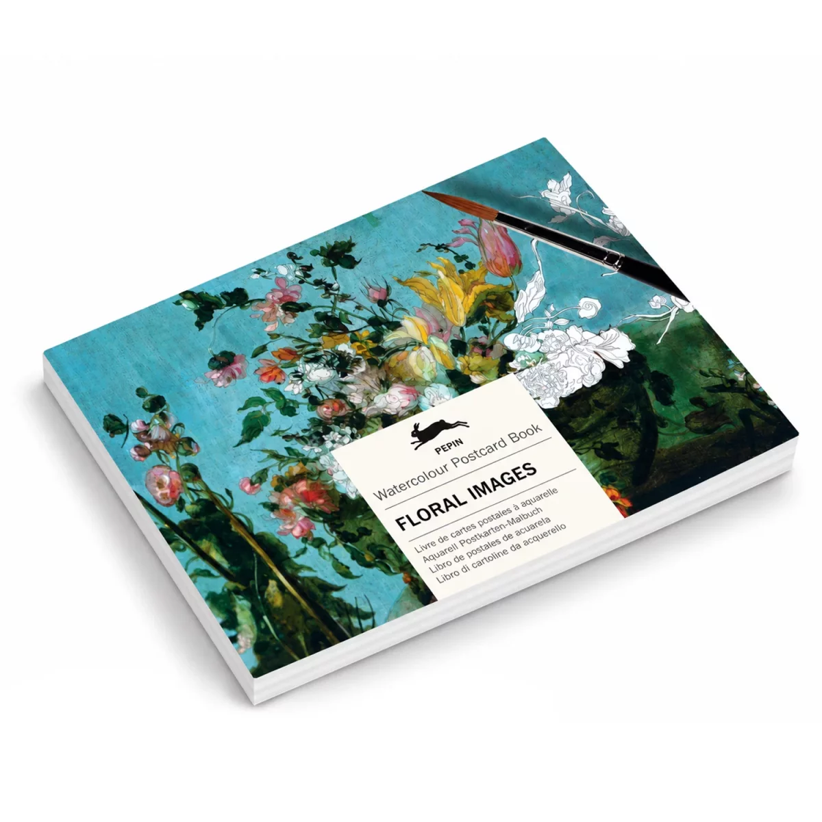 Artikelbild 1 des Artikels “PEPIN Watercolor Postkarten Block - Floral Images “