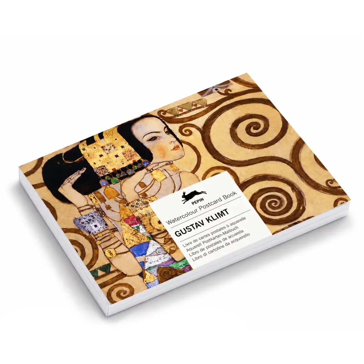 Artikelbild 1 des Artikels “PEPIN Watercolor Postkarten Block - Gustav Klimt “