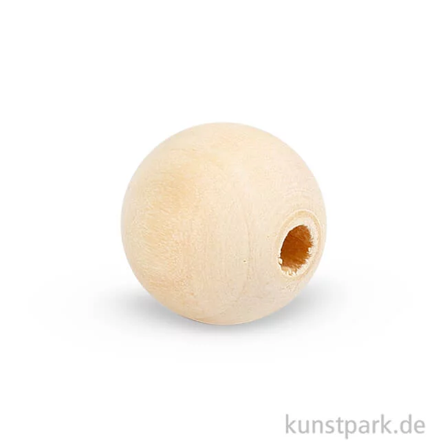 Artikelbild 1 des Artikels “Perlen aus Holz mit großem Loch 15 mm - 20 Stück“