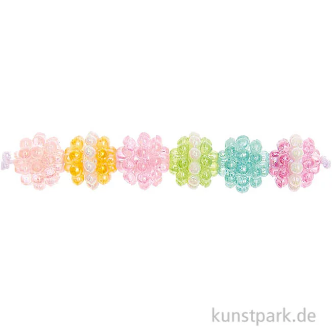 Artikelbild 1 des Artikels “Perlen Bundle, Pastell, 10 mm Durchmesser, 18 Stück “