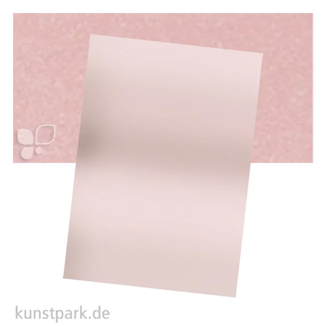 Artikelbild 1 des Artikels “Perlmuttkarton DIN A4, 250g/m² Einzelblatt | Rosa“