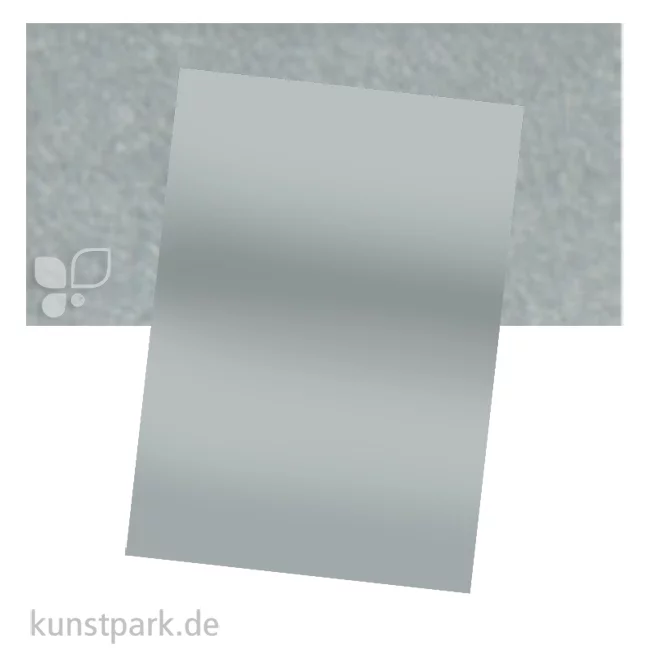 Artikelbild 1 des Artikels “Perlmuttkarton DIN A4, 250g/m² Einzelblatt | Silber“