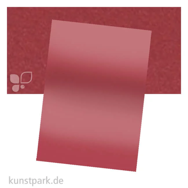 Artikelbild 1 des Artikels “Perlmuttkarton DIN A4, 250g/m² Einzelblatt | Dunkelrot“