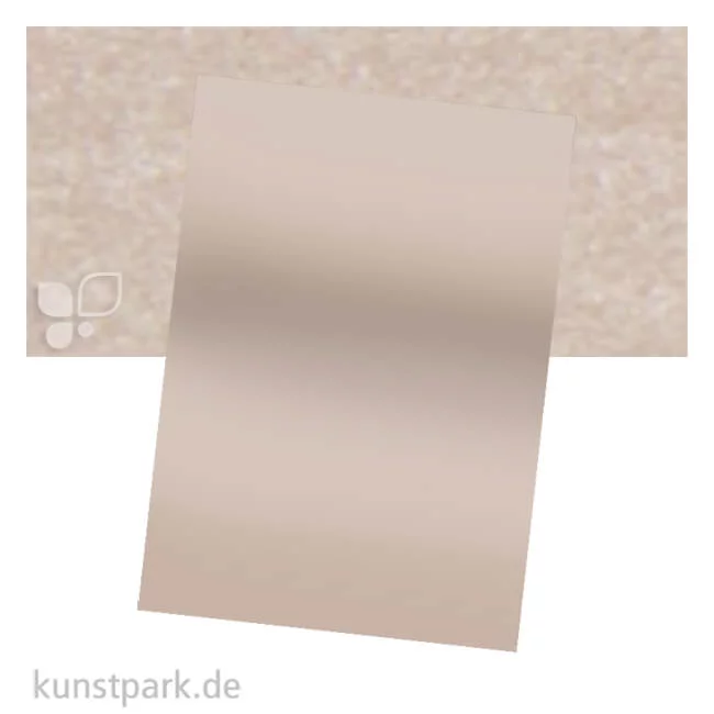 Artikelbild 1 des Artikels “Perlmuttkarton DIN A4, 250g/m² Einzelblatt | Hellbeige“