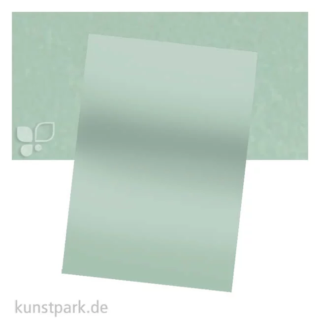 Artikelbild 1 des Artikels “Perlmuttkarton DIN A4, 250g/m² Einzelblatt | Mint“