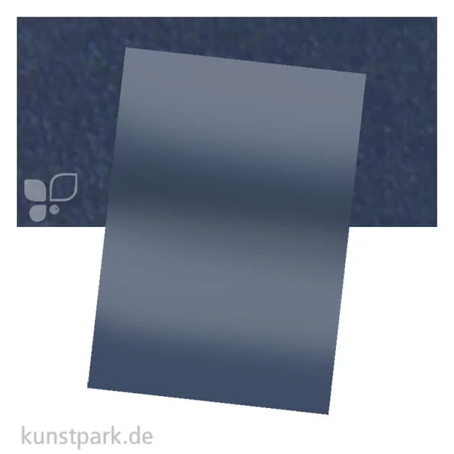 Artikelbild 1 des Artikels “Perlmuttkarton DIN A4, 250g/m² Einzelblatt | Nachtblau“
