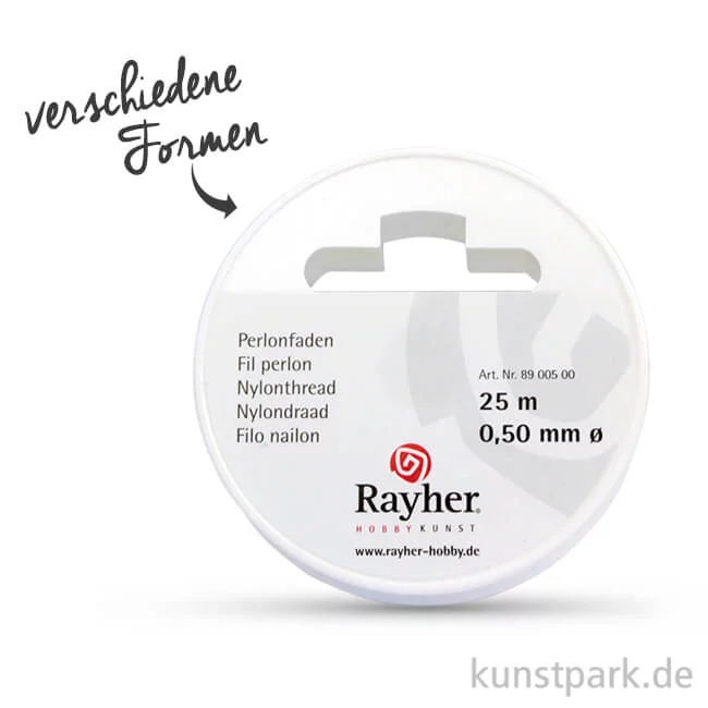 Artikelbild 1 des Artikels “Perlonfaden transparent auf Rolle, reißfest “