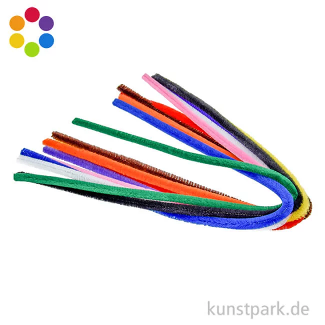 Artikelbild 1 des Artikels “Pfeifenputzer Chenilledraht, 10 Stück, Einzelfarbe “