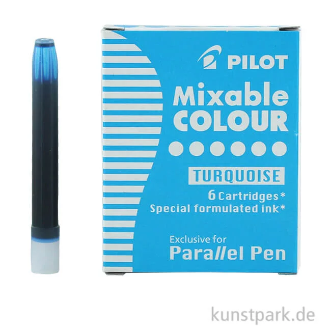 Artikelbild 1 des Artikels “Pilot Pen Patronen 6 Stück, Farbe Türkis “