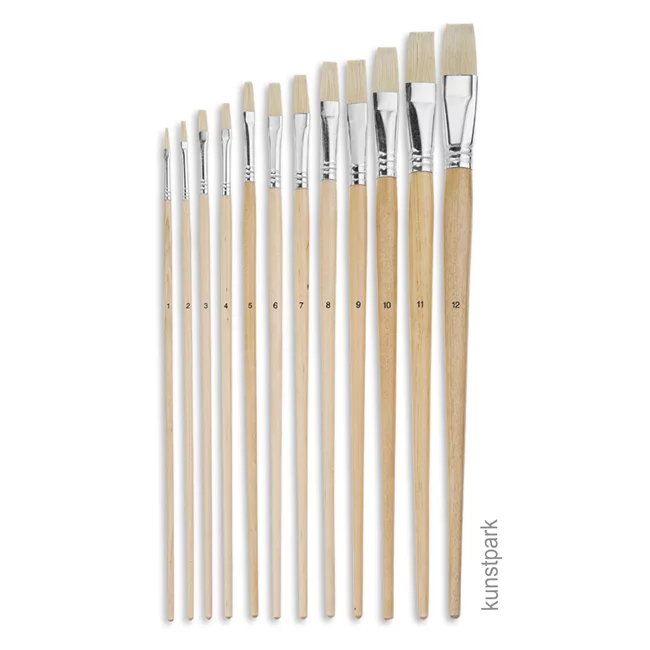 Artikelbild 1 des Artikels “Pinselset BORST flach, 12-er Set allround “