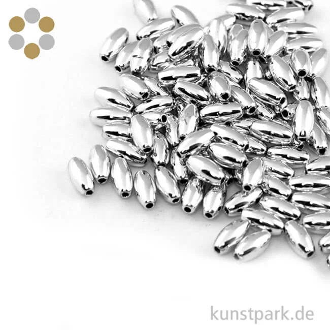 Artikelbild 1 des Artikels “Plastik-Oliven - 6x3 mm - 105 Stück “