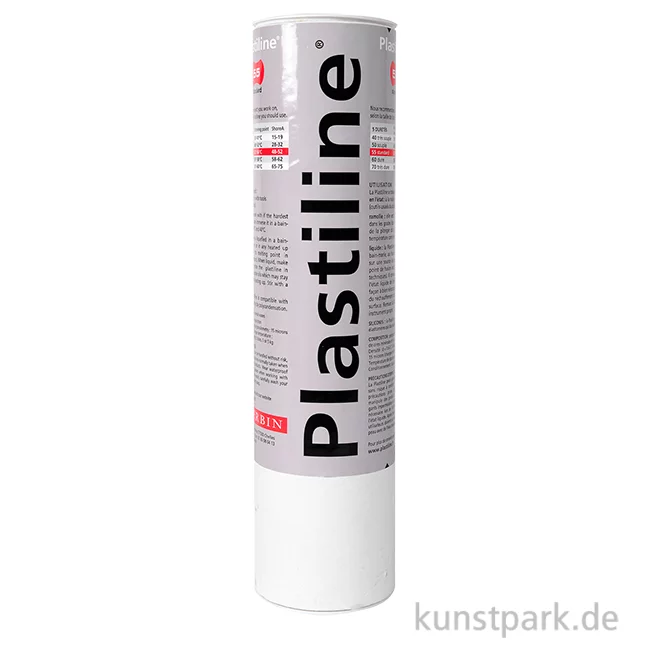 Artikelbild 1 des Artikels “Plastiline Modelliermasse, Grau, Härtegrad 55, 1 kg “