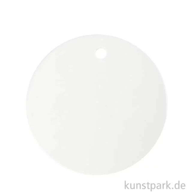 Artikelbild 1 des Artikels “Platte aus Keramik - Rohling zum Bemalen, rund, weiß, 15 cm “