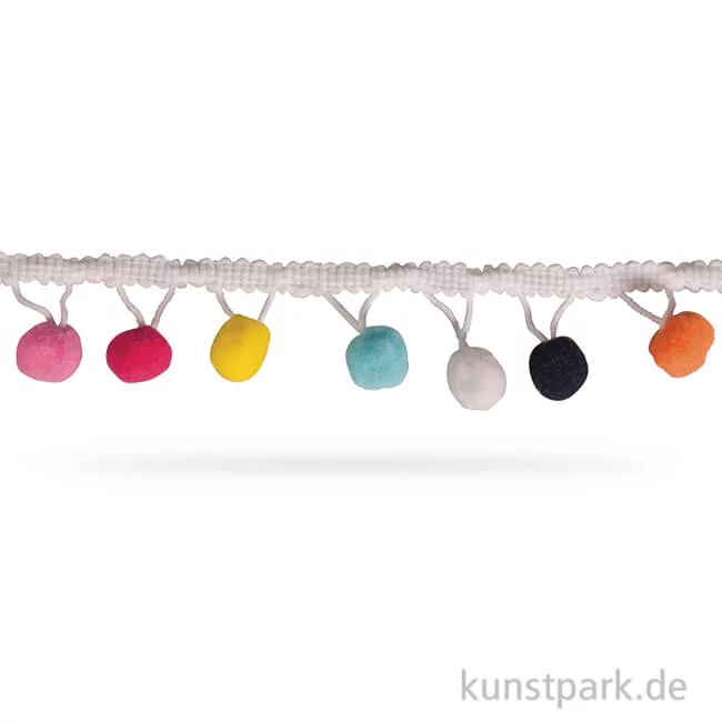 Artikelbild 1 des Artikels “Pompon-Borte - Bunt, 2 m “