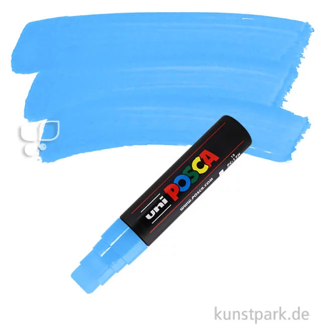 Artikelbild 1 des Artikels “POSCA Marker PC-17K - extrabreit 15 mm Einzelstift | Hellblau“