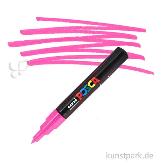 Artikelbild 1 des Artikels “POSCA Marker PC-1M - extrafein 0,7 mm Einzelstift | Pink“