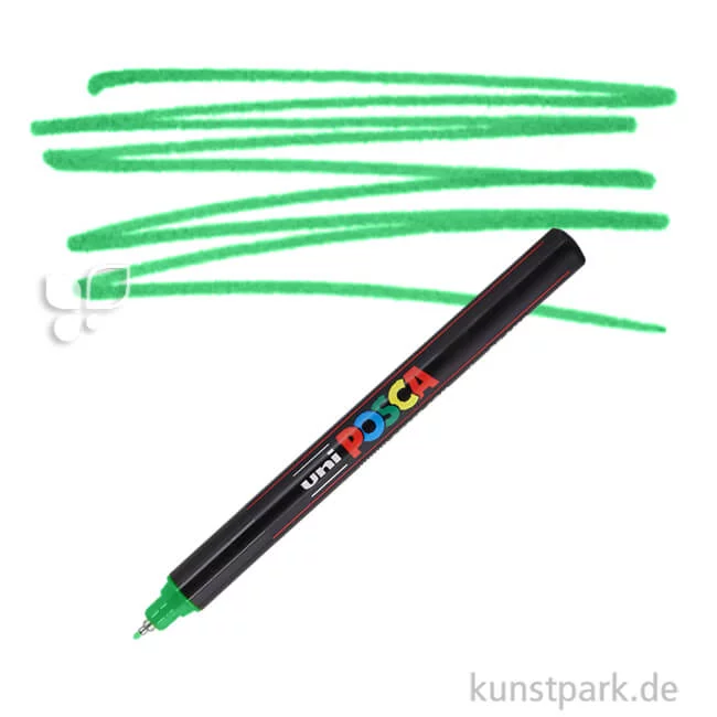 Artikelbild 1 des Artikels “POSCA Marker PC-1MR - extrafein 0,7 mm Einzelstift | Grün“