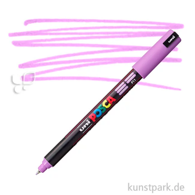 Artikelbild 1 des Artikels “POSCA Marker PC-1MR - extrafein 0,7 mm Einzelstift | Lavendel“