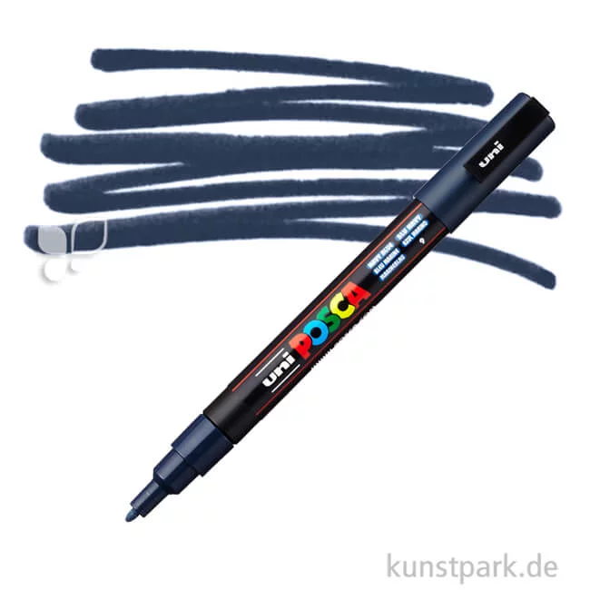 Artikelbild 1 des Artikels “POSCA Marker PC-3M - fein 0,9-1,3 mm Einzelstift | Marineblau“