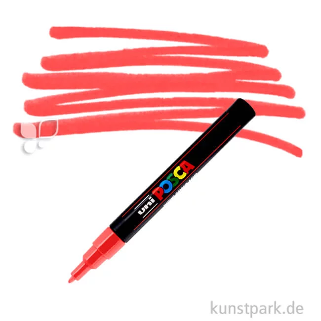 Artikelbild 1 des Artikels “POSCA Marker PC-3M - fein 0,9-1,3 mm Einzelstift | Rot“
