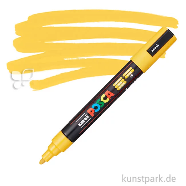 Artikelbild 1 des Artikels “POSCA Marker PC-5M - medium 1,8-2,5 mm Einzelstift | Ocker“