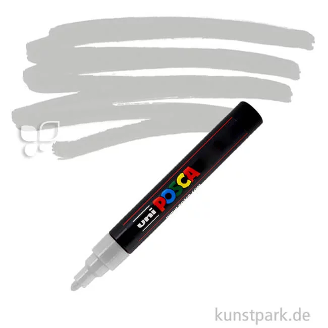 Artikelbild 1 des Artikels “POSCA Marker PC-5M - medium 1,8-2,5 mm Einzelstift | Silber“