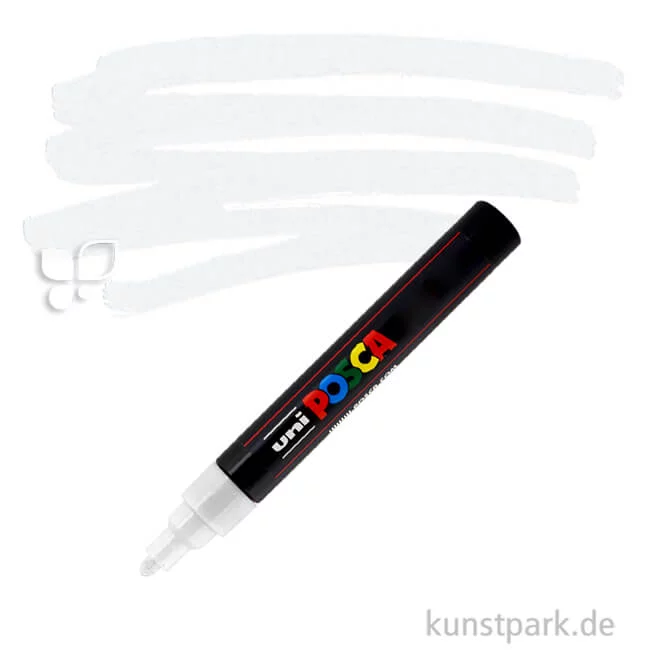 Artikelbild 1 des Artikels “POSCA Marker PC-5M - medium 1,8-2,5 mm Einzelstift | Weiß“