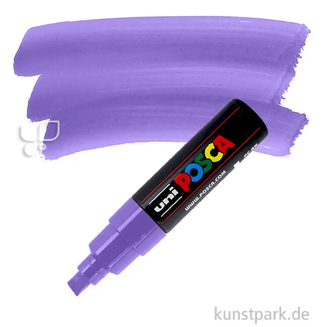 Artikelbild 1 des Artikels “POSCA Marker PC-8K - breit 8 mm Einzelstift | Metallic Violett“