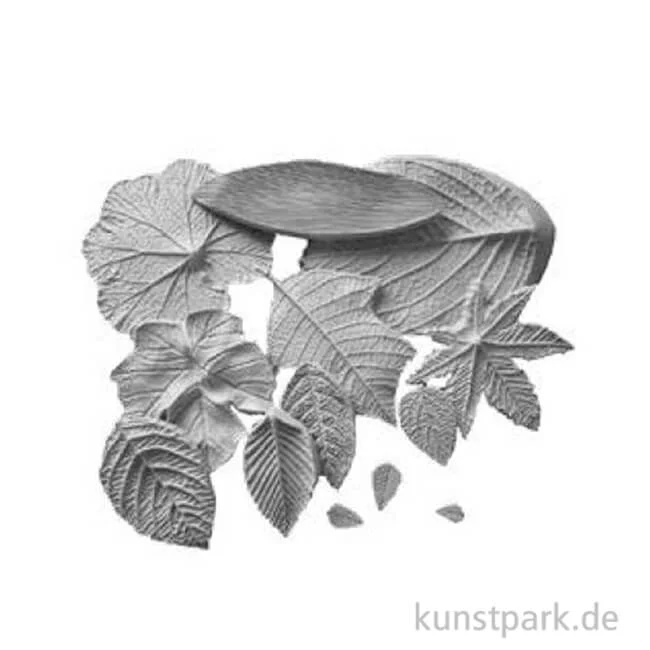 Artikelbild 1 des Artikels “Prägeformen für Moosgummi + Modelliermasse, Blätter, 13 Motive “